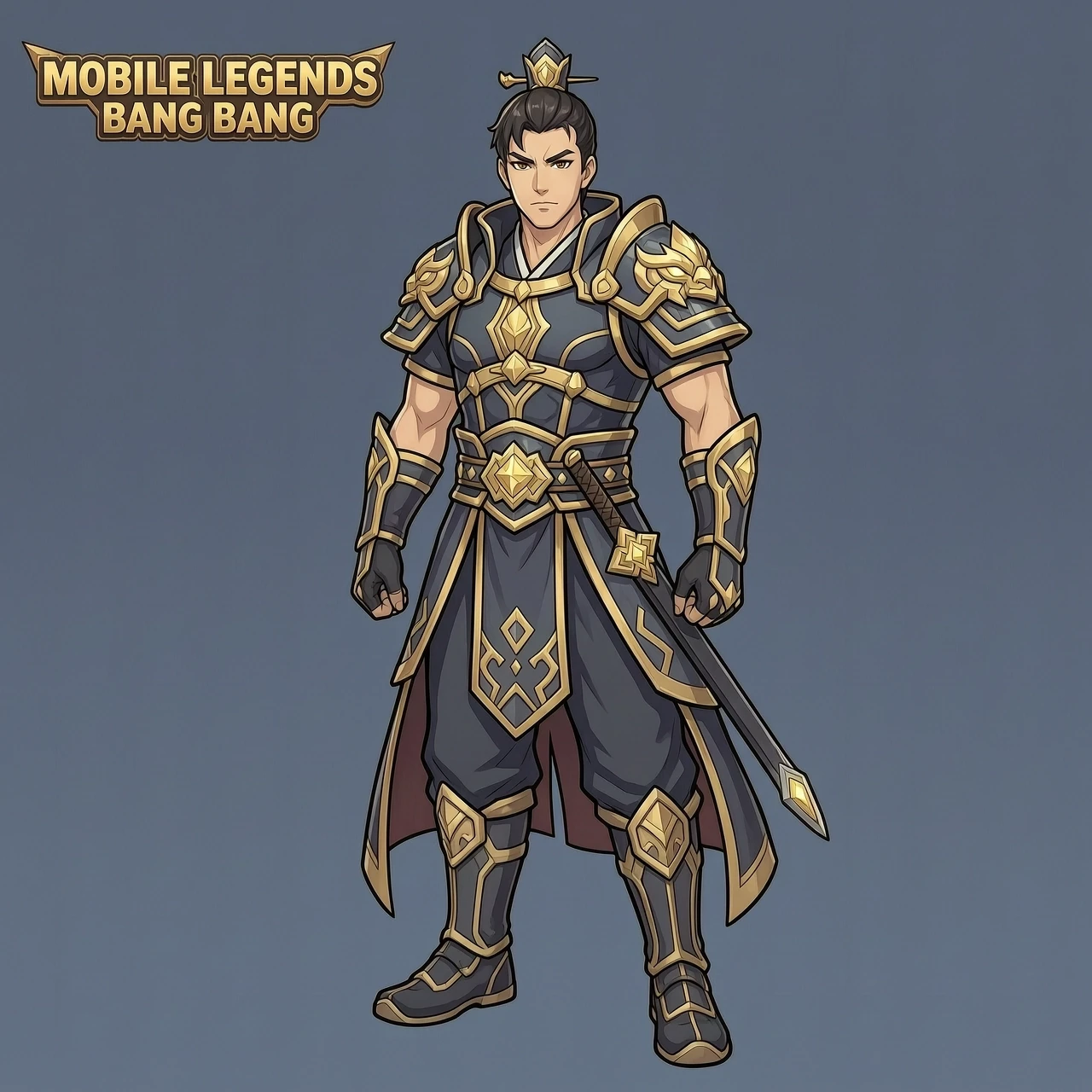 Мне нужно, чтобы ты создал персонажа Москов из игры Mobile Legends Bang Bang в стиле depth style — работа пользователя Грандиозная Нимфа