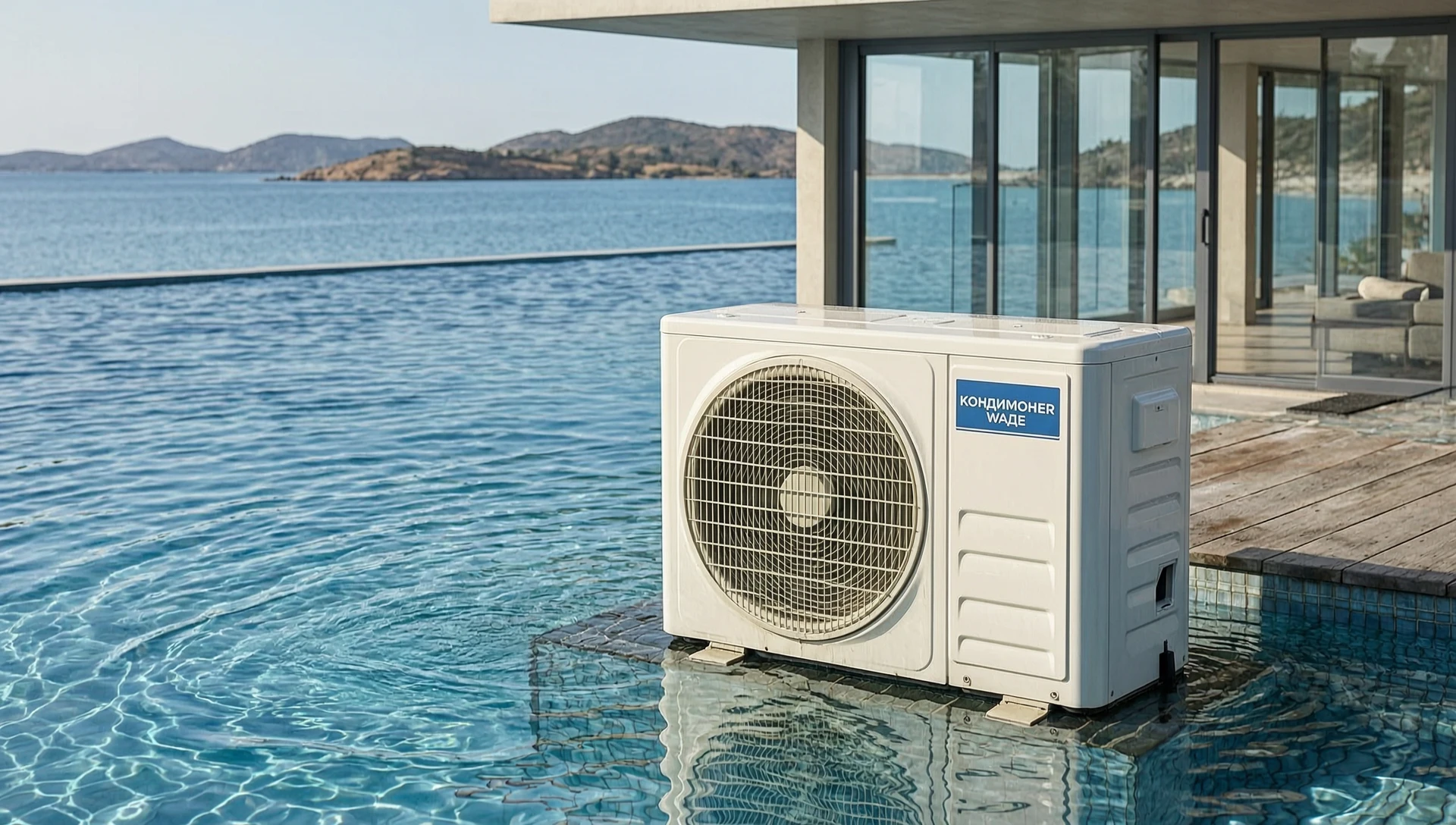 Water air conditioner — работа пользователя Вулканическая Оптика