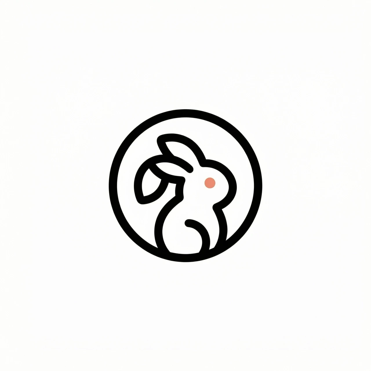 Create a polished minimalist avatar/logo for a Pinterest and Boosty account focused on beautiful printable coloring books. Square 1:1 composition designed specifically to…