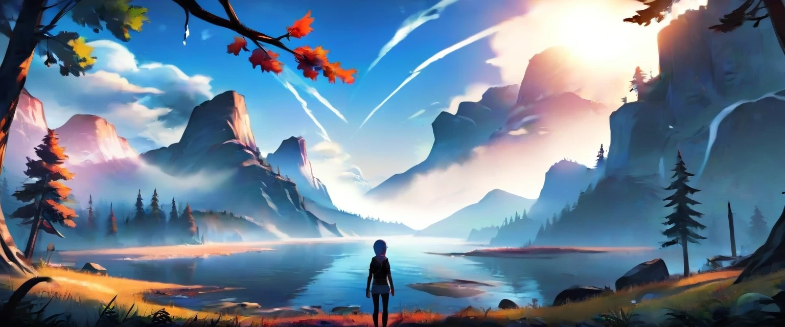пейзаж природы арт life is strange хлоя прайс — работа пользователя Быстрая Паутина