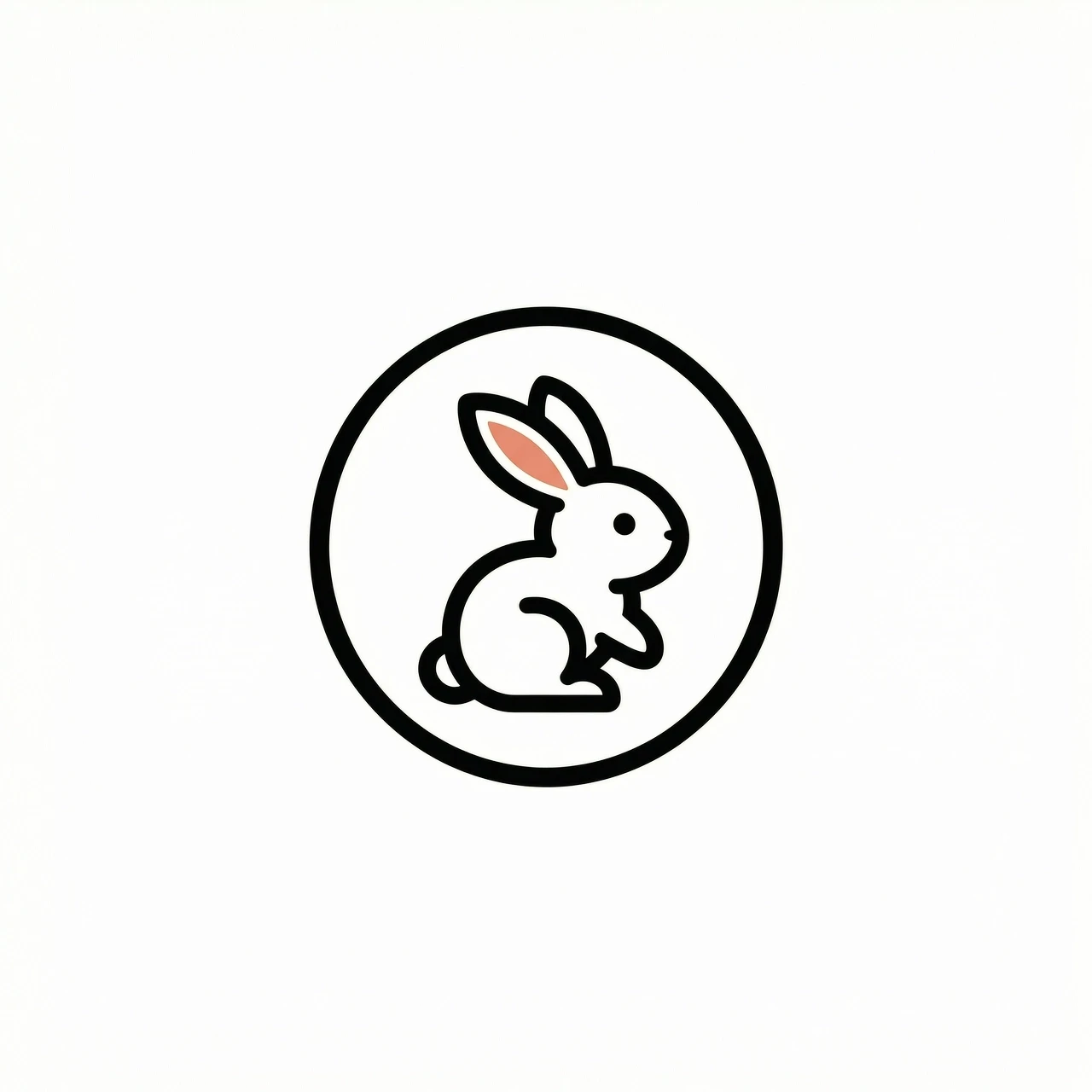 Create a polished minimalist avatar/logo for a Pinterest and Boosty account focused on beautiful printable coloring books. Square 1:1 composition designed specifically to…