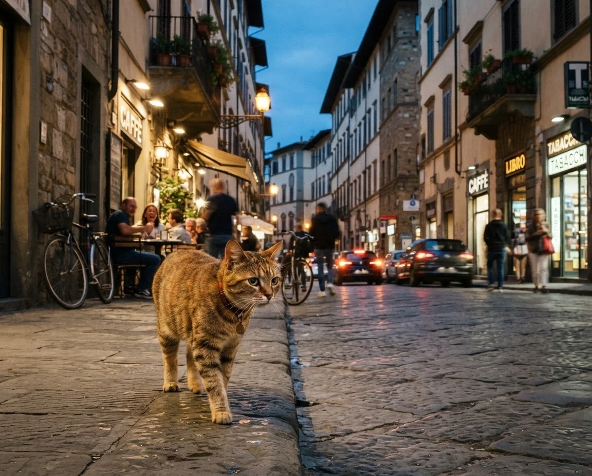 cat in the city — работа пользователя Эффектная Сфера