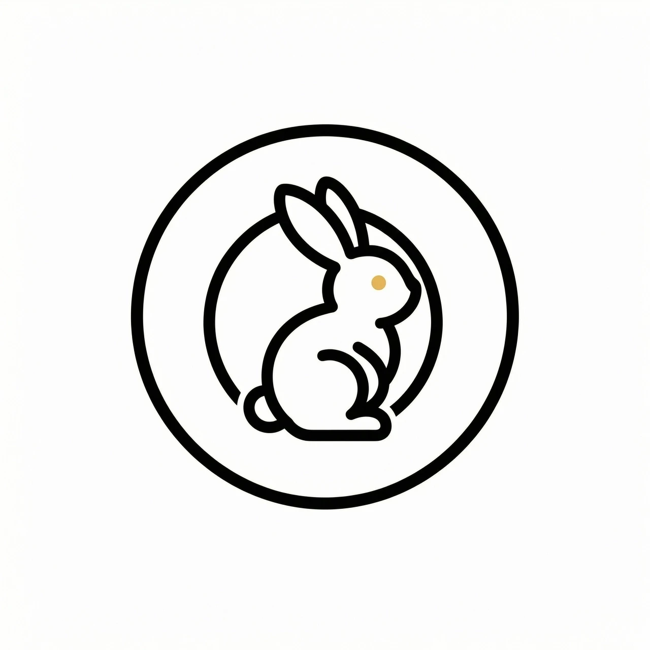 Create a polished minimalist avatar/logo for a Pinterest and Boosty account focused on beautiful printable coloring books. Square 1:1 composition designed specifically to…