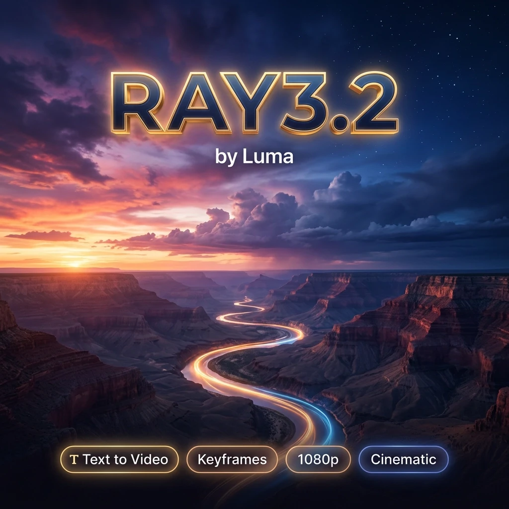 Ray3.2 — превью AI-модели для генерации изображений