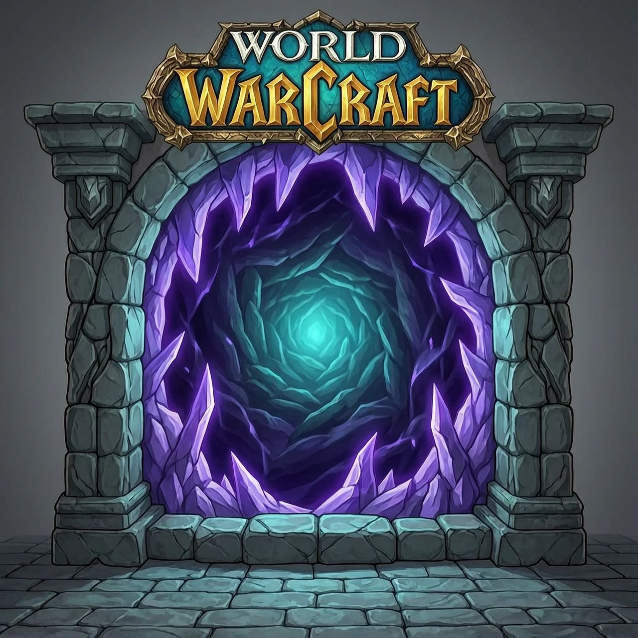 Создать анимированное изображение темного портала из World of warcraft — работа пользователя Искристая Горгона