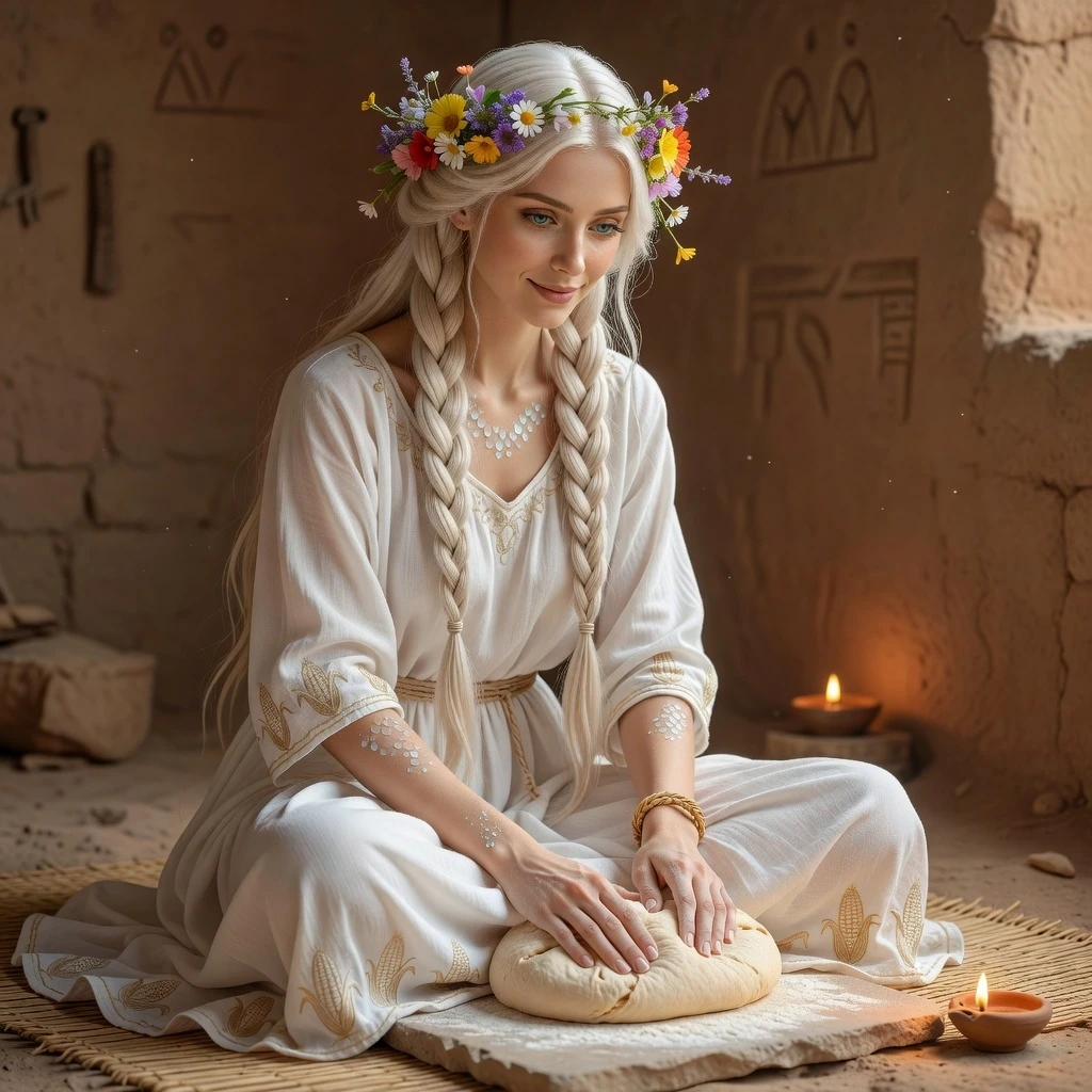 🌾 Общее описание Нинлиль — не воительница, не царица Кура, не богиня войны. Она — тихая, светлая, воздушная. Она — как лёгкий ветер перед дождём, как колосья, которые…