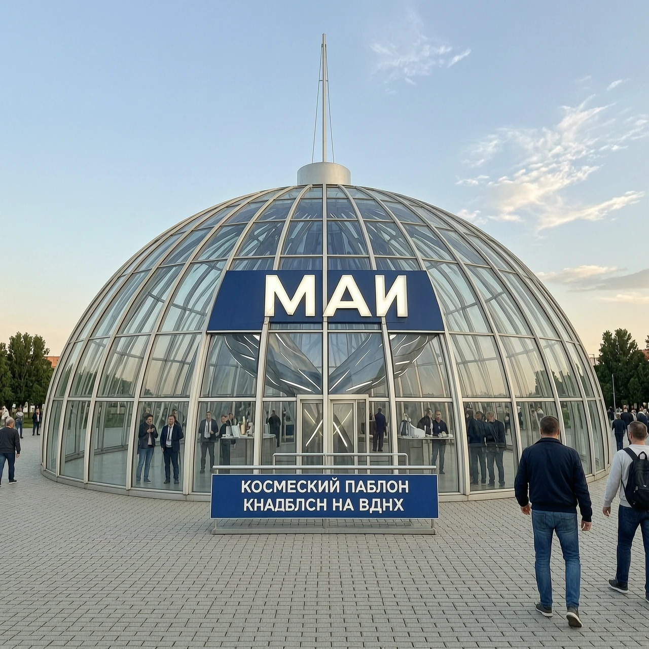 Космический павильон МАИ на ВДНХ — работа пользователя Масштабная Эльфийка