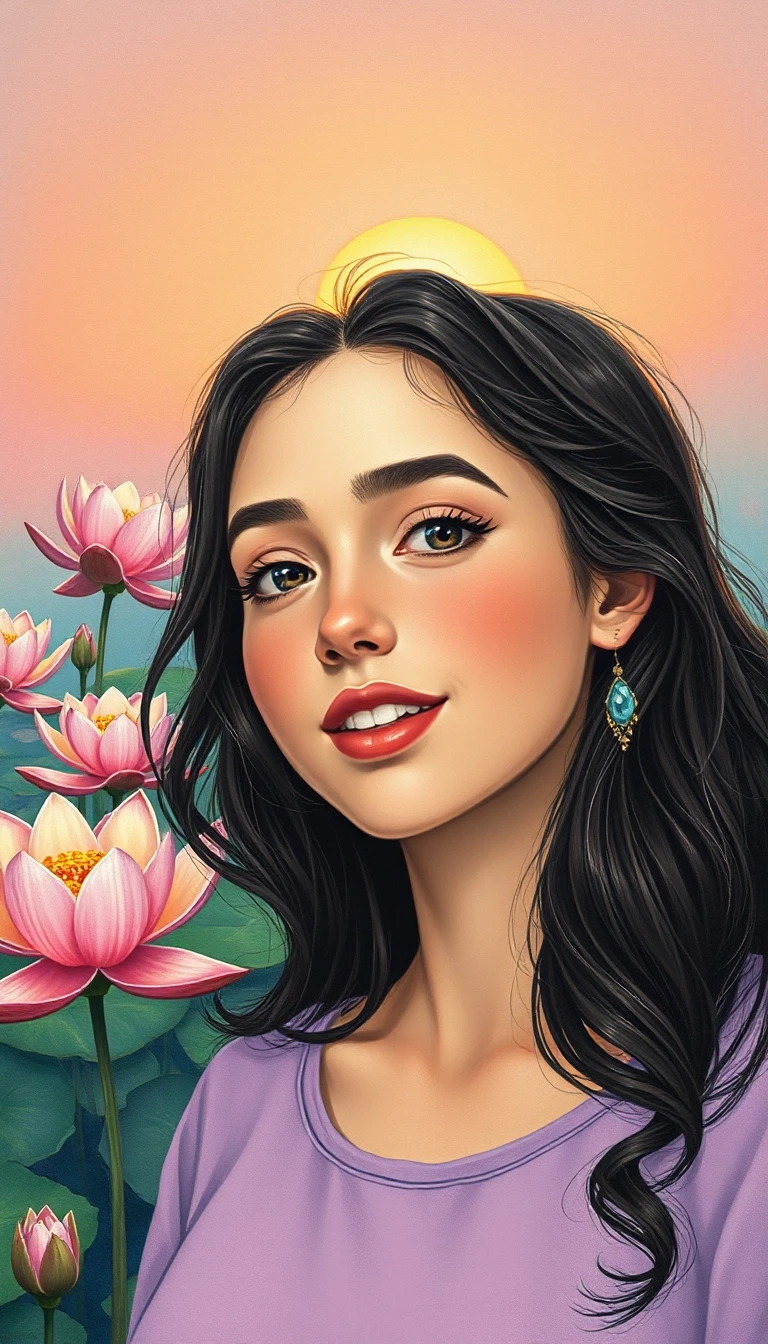 A masterpiece, in the style of the 1980s, with bold lines, dynamic strokes and rich textures, on background with a touch of nostalgia, perhaps with subtle drawings inspired by…