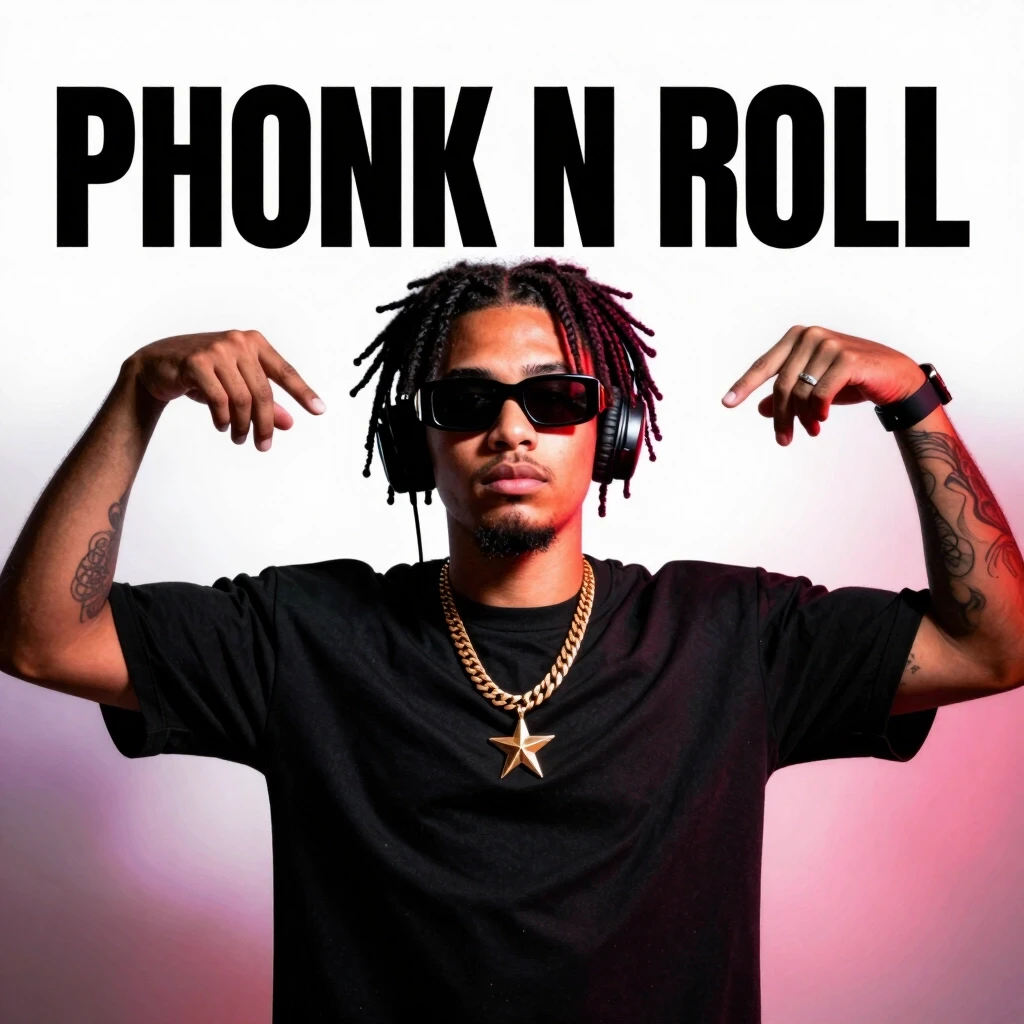 создай просто буквы Phonk 'n' Roll — работа пользователя Радужный Венец