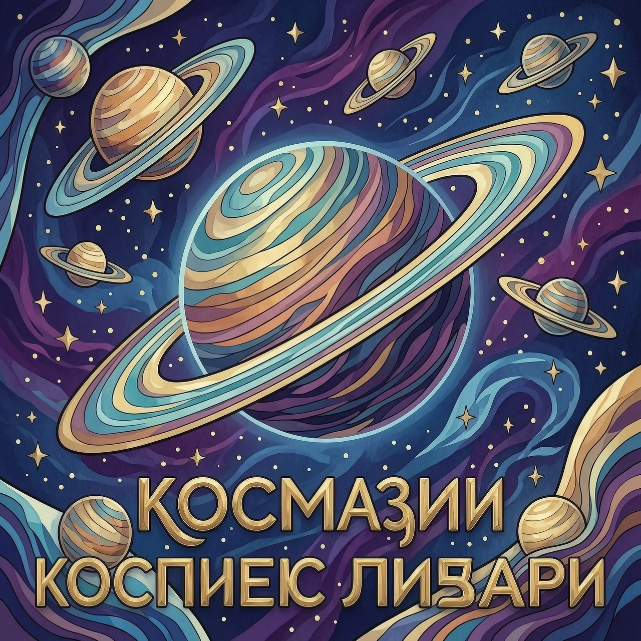 Абстрактный арт в тематике космизма, фантастический космический пейзаж Больше: https://sinonim.org/image — работа пользователя Эмоциональный Криоген