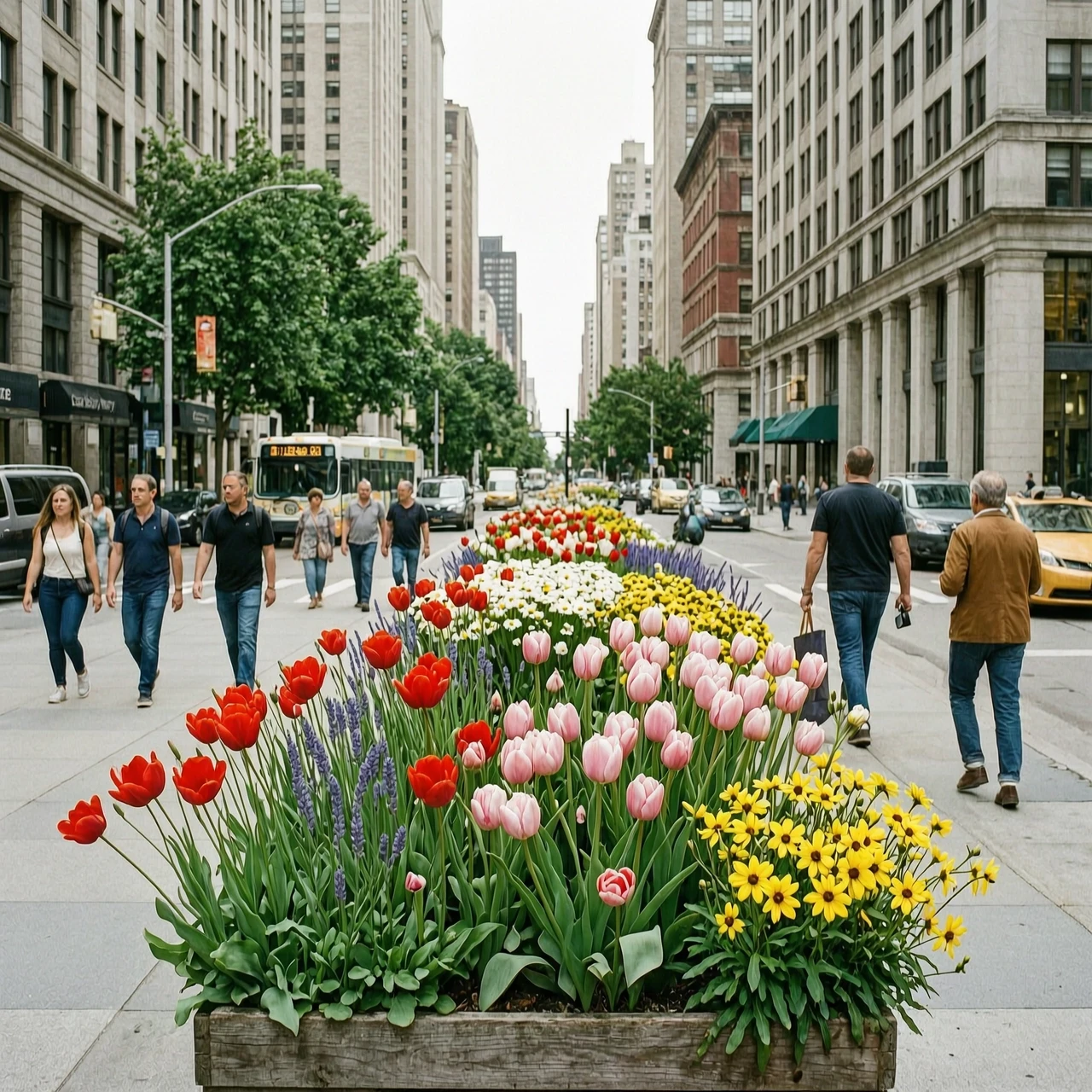 Цветы в городе — работа пользователя Изумительная Оптика