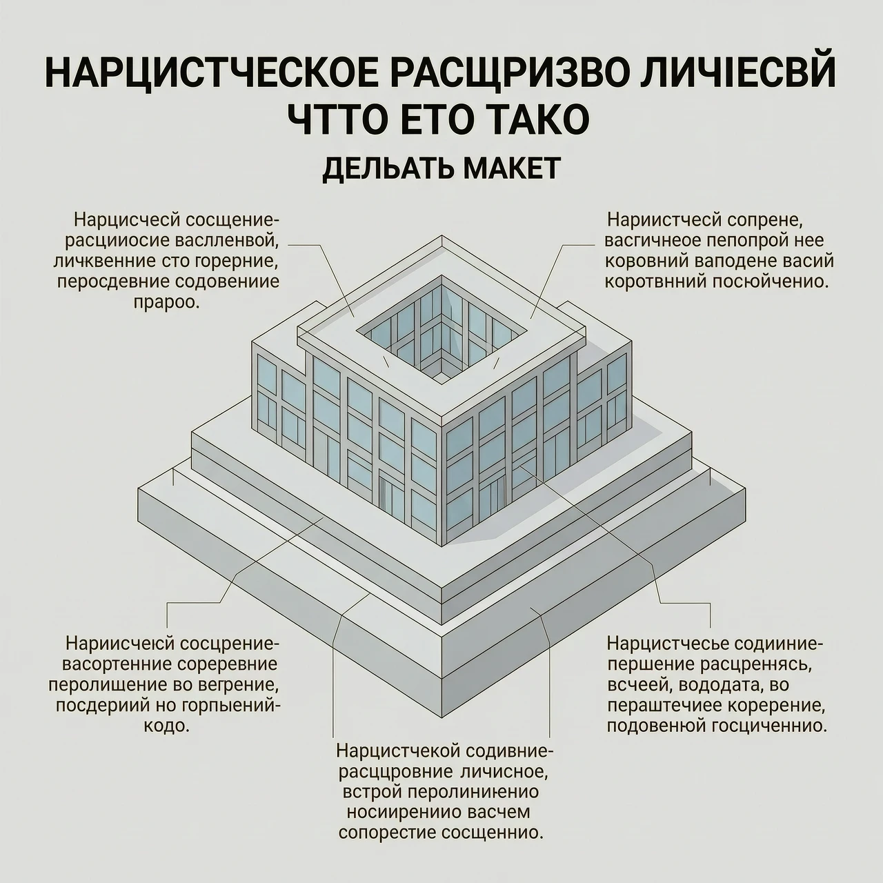 Narcissistic personality disorder what is it make a mockup with description — работа пользователя Ошеломляющая Нирвана