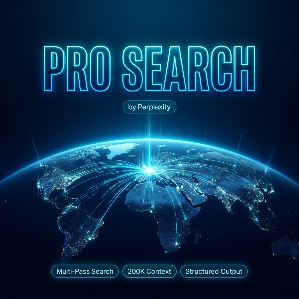 Perplexity: Sonar Pro Search — AI-модель генерации изображений