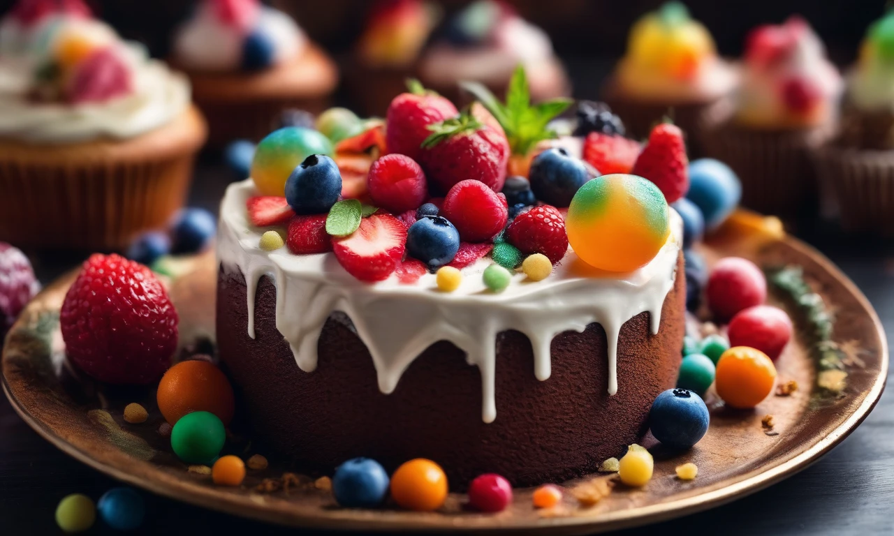cakes на белом фоне — работа пользователя ...