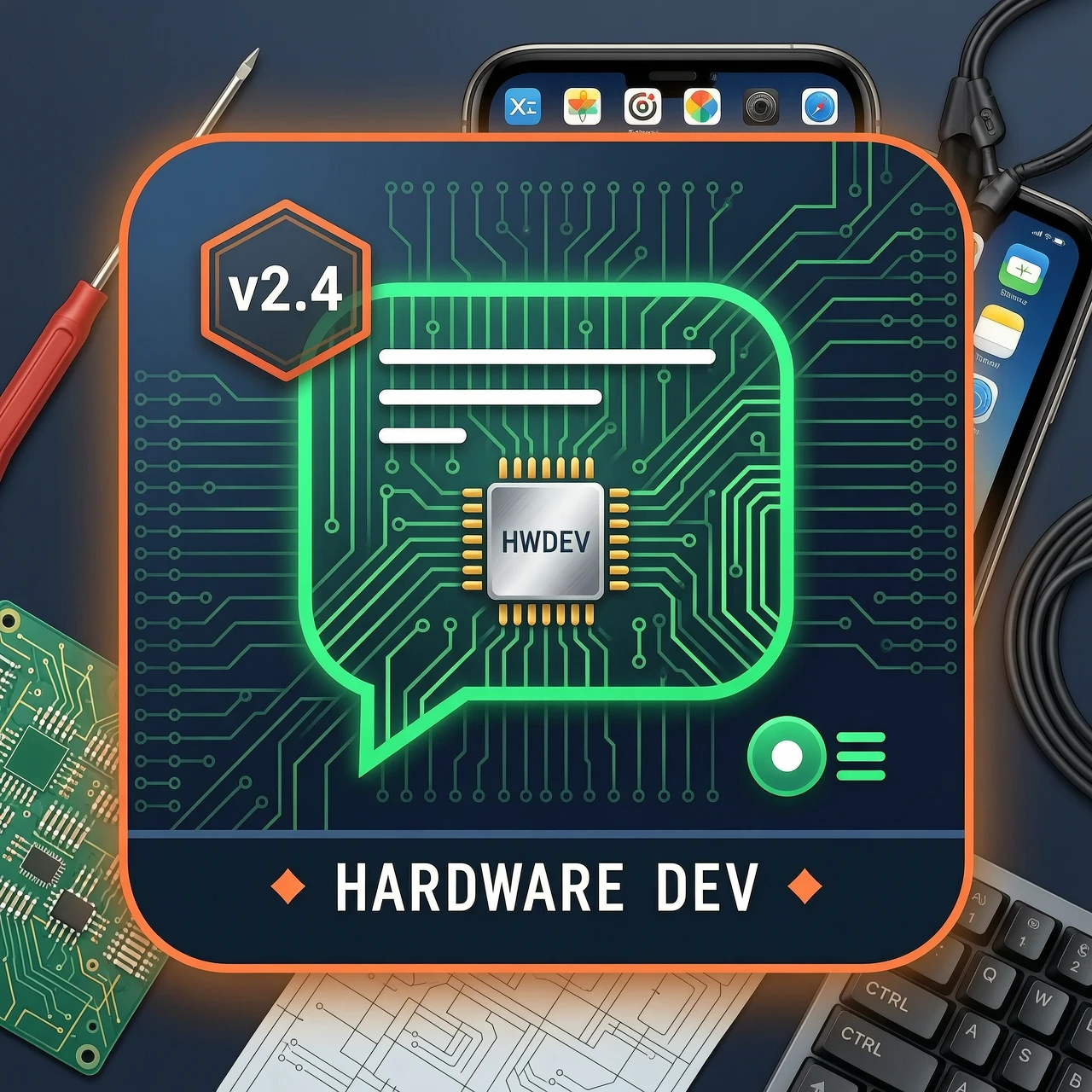 Hardware development department chat icon. — работа пользователя Вечерняя Иллюзия