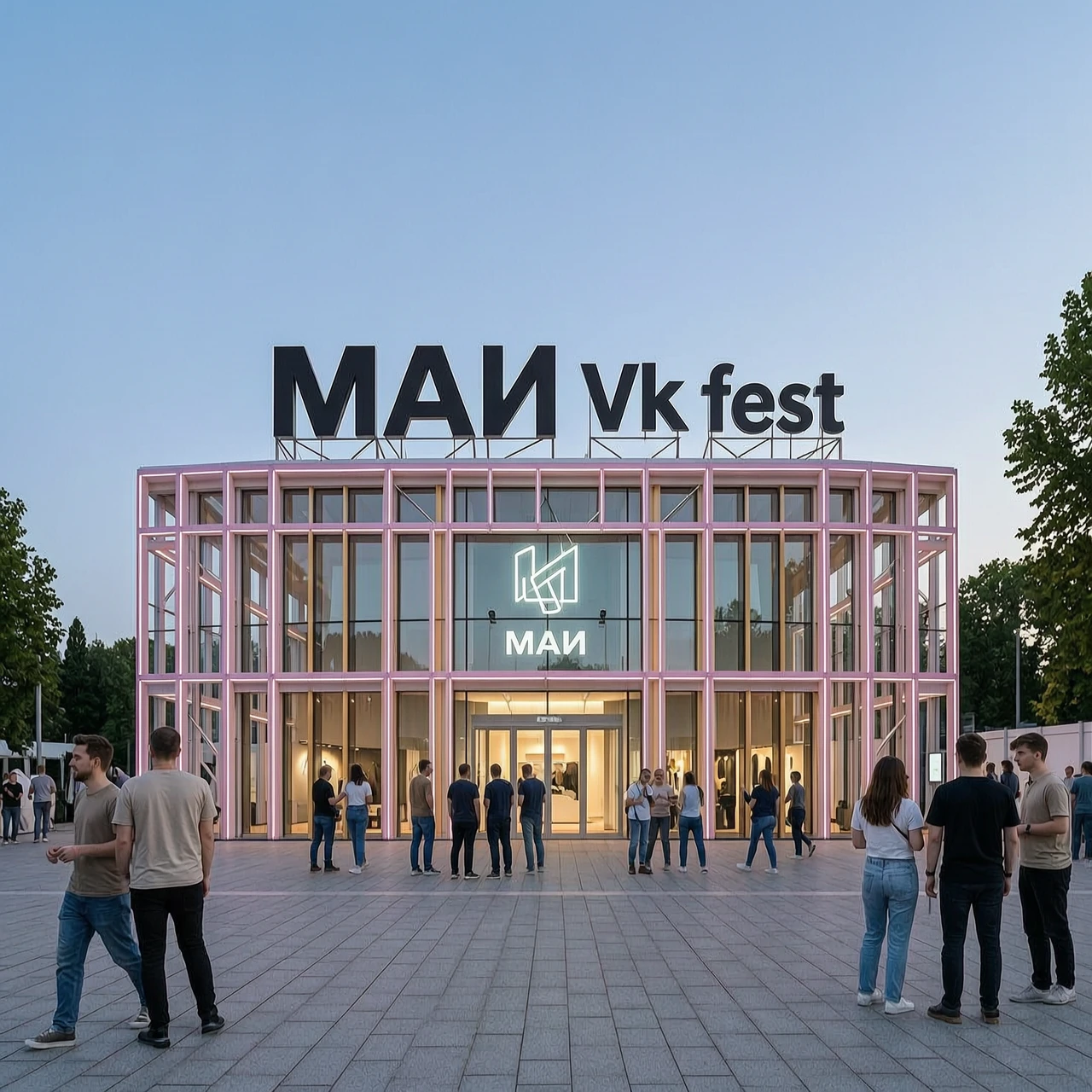 Павильон МАИ на Vk fest — работа пользователя Масштабная Эльфийка