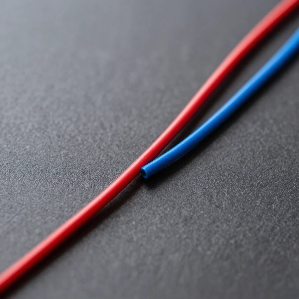 two wires red and blue are connected to the heart — работа пользователя Забытый Катаклизм