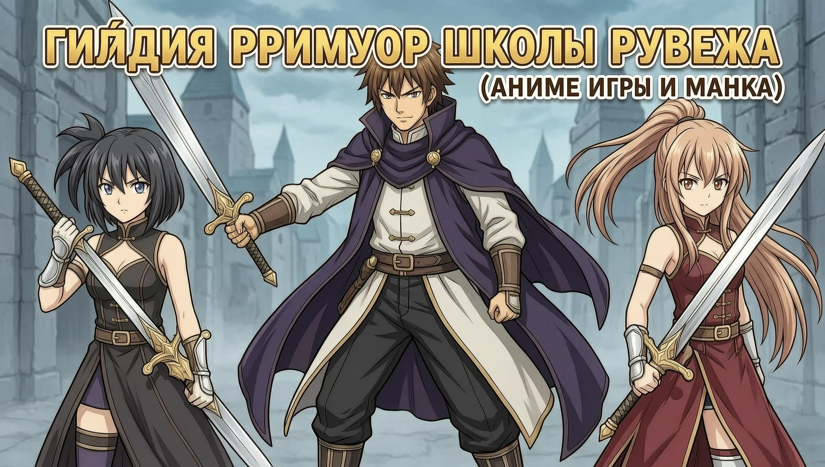 Гильдия Гримуар Школы Рубежа (Аниме Игры и Манга) — работа пользователя Интригующая Гравитация