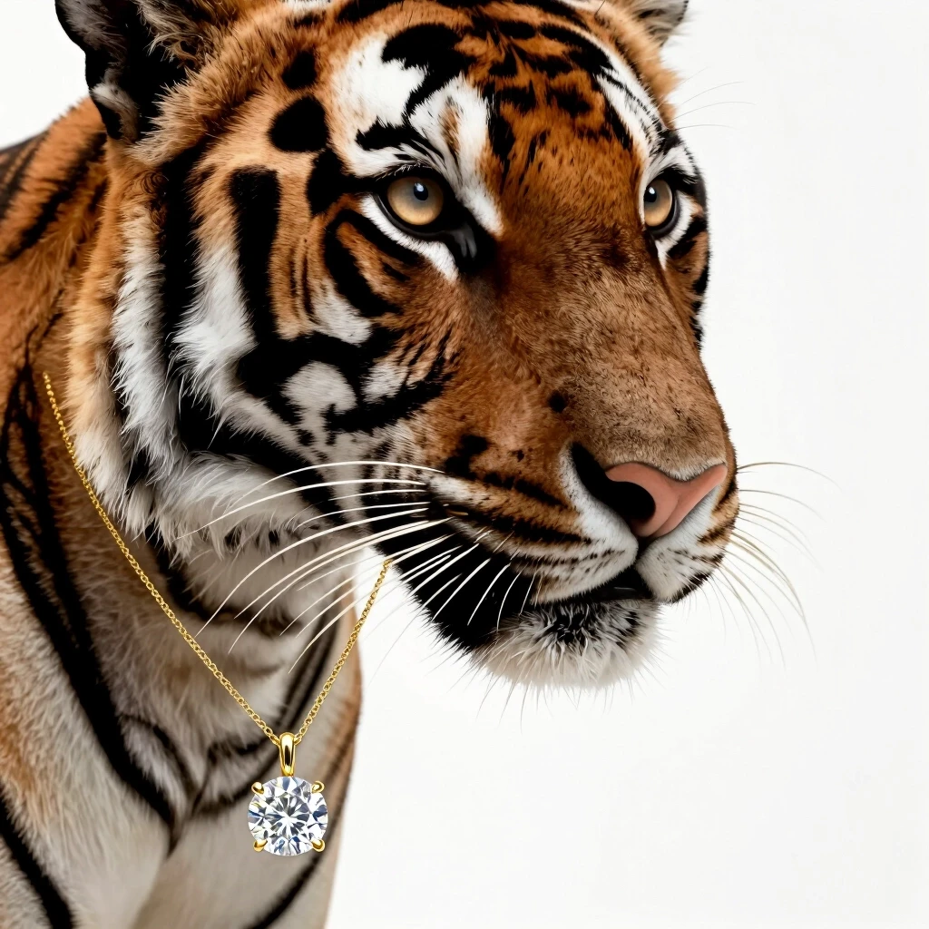 A masterpiece macro wildlife commercial photography of a gorgeous elegant female tiger animal, gentle feminine facial features, beautiful light sand-honey colored eyes, soft…