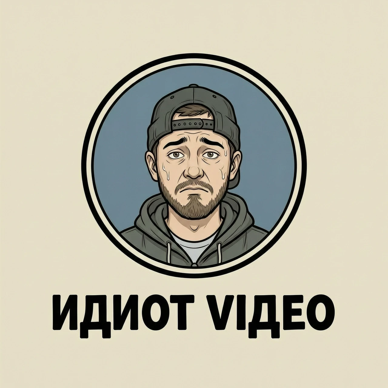 Создай фото профиля для аккаунта инстаграм под названием идиот видео — работа пользователя Раскрасочная Акварель