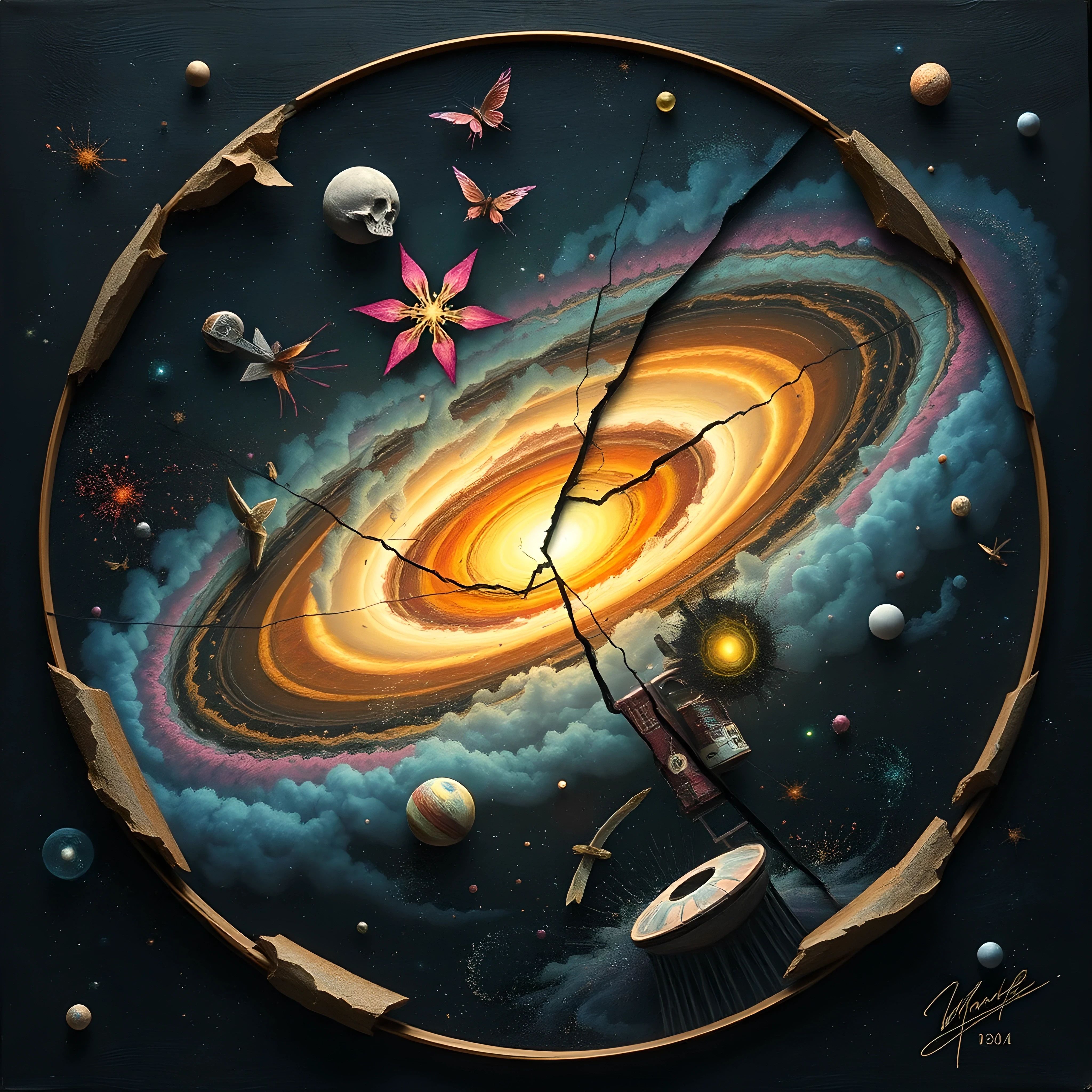 Broken cosmos — работа пользователя Магическая Гидродинамика