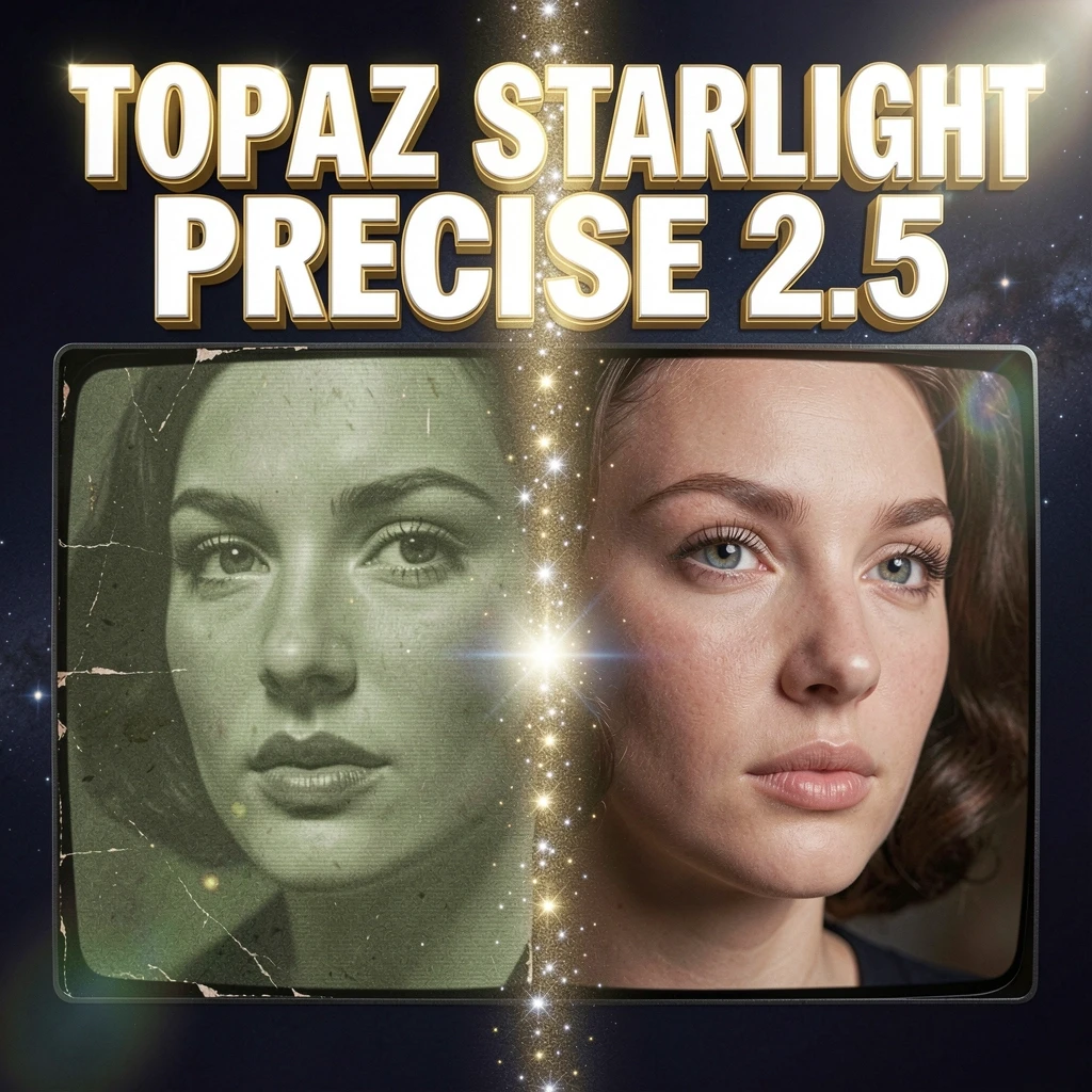Topaz Starlight Precise 2.5 — AI-модель генерации видео