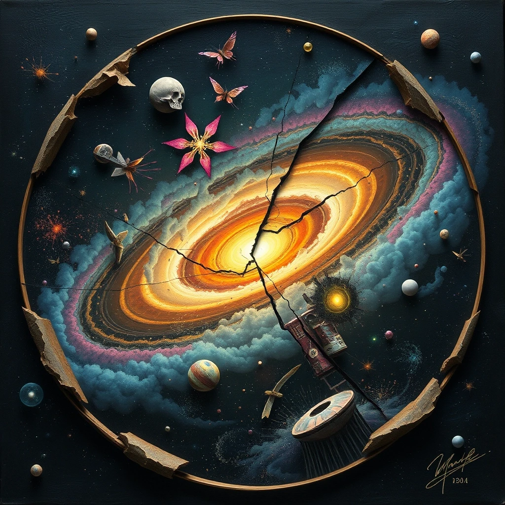 Broken cosmos — работа пользователя Магическая Гидродинамика