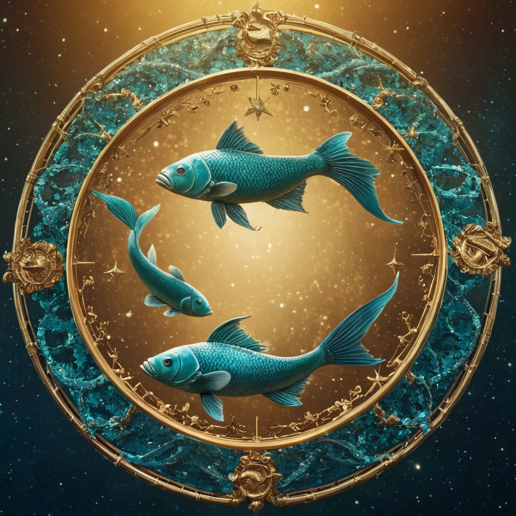 Pisces Zodiac Sign — работа пользователя Бескрайний Космос