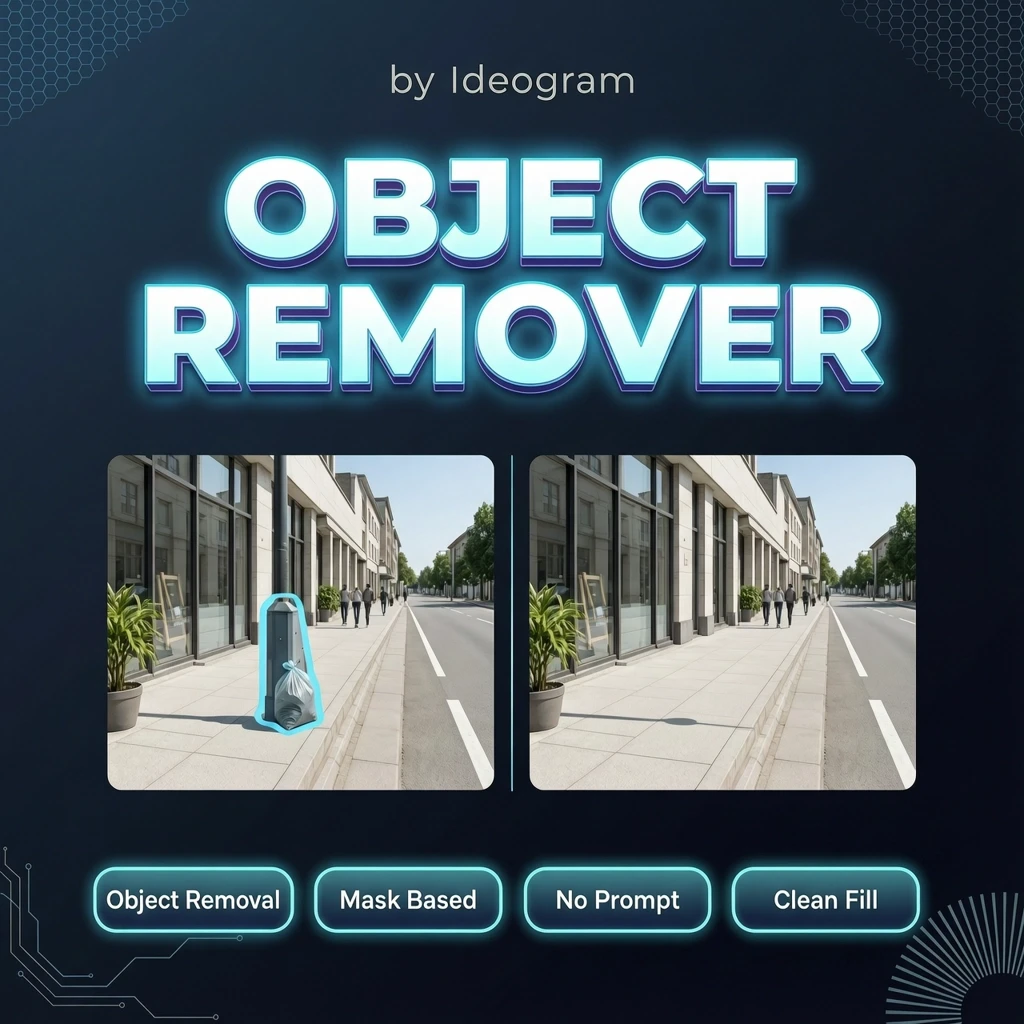 Ideogram Object Remover — AI-модель генерации изображений