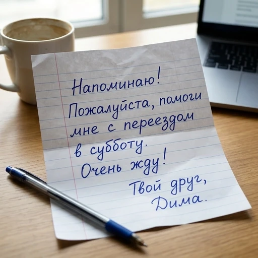 Памятка просьба друга о помощи в повелительном наклонении на русском языке — работа пользователя Космическая Мечта