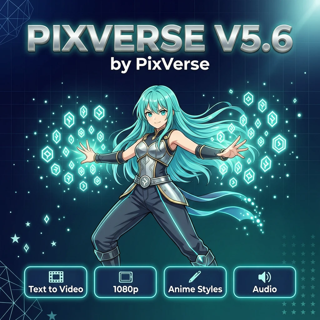 PixVerse V5.6 — AI-модель генерации видео