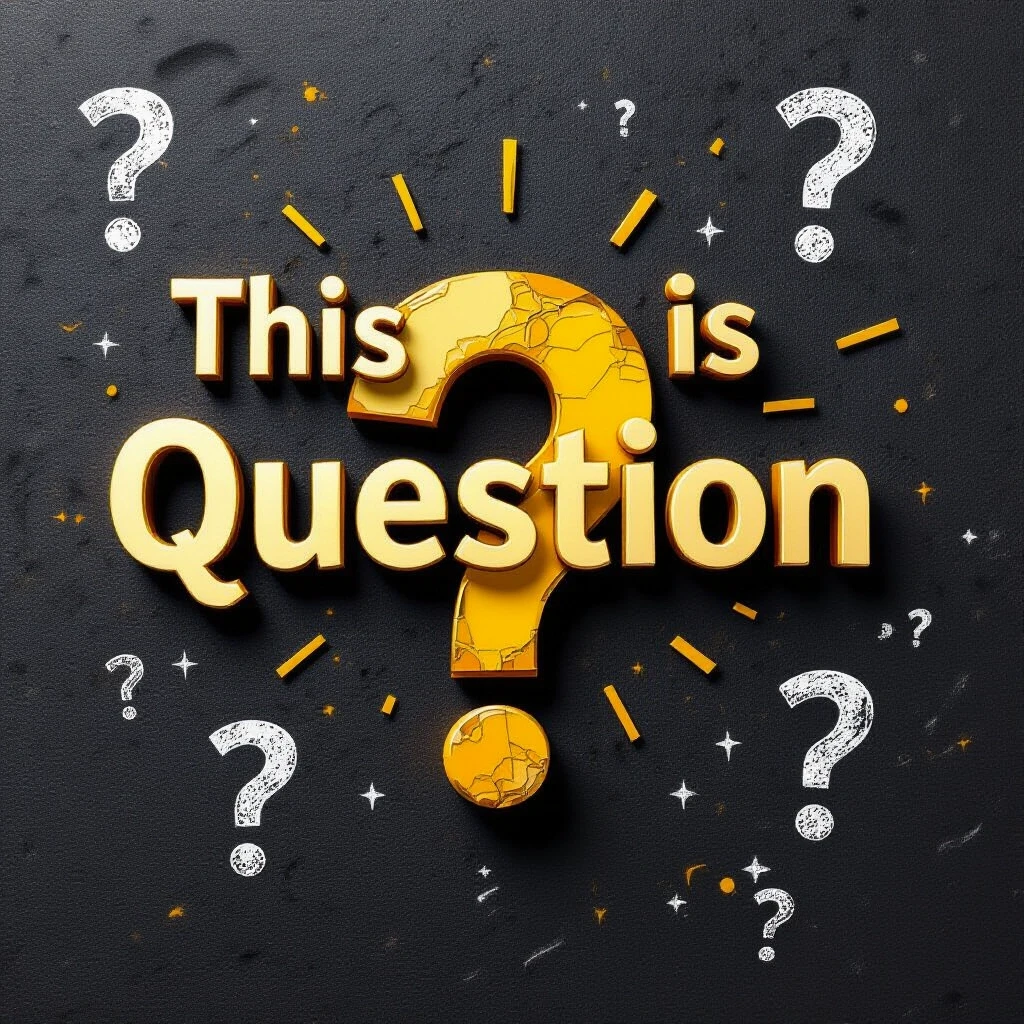 вот это хорошее, но возможно ли удалить слово question? — работа пользователя Сверхестественный Реактор
