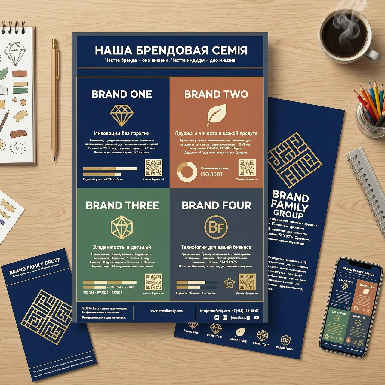 I have 4 brands with 4 different images. I want to create printed advertising material for clients where on the first page I want to place both the images and the necessary…