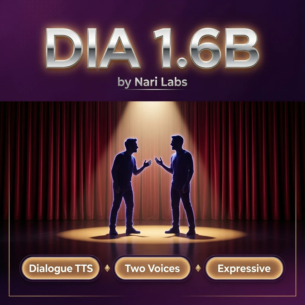 Dia 1.6B — AI-модель генерации аудио
