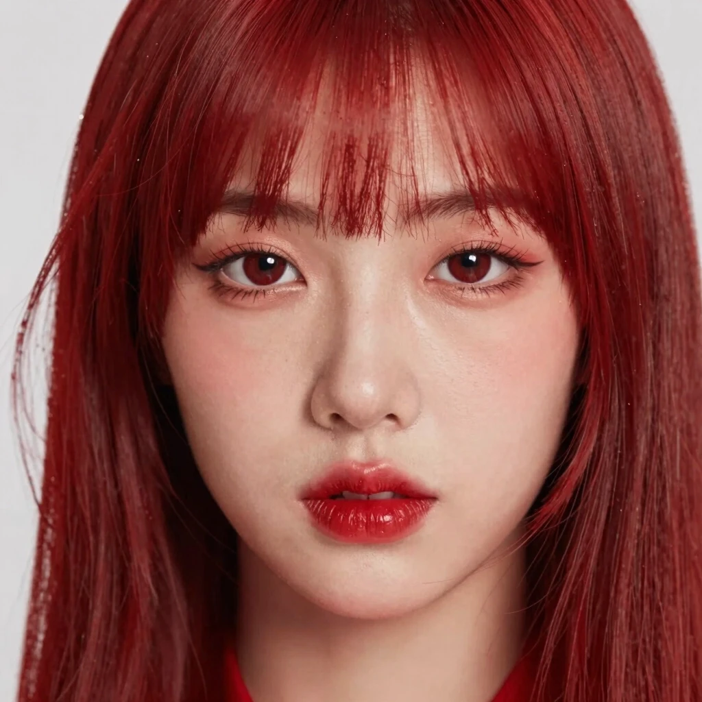 red girl — работа пользователя Невероятная Песня
