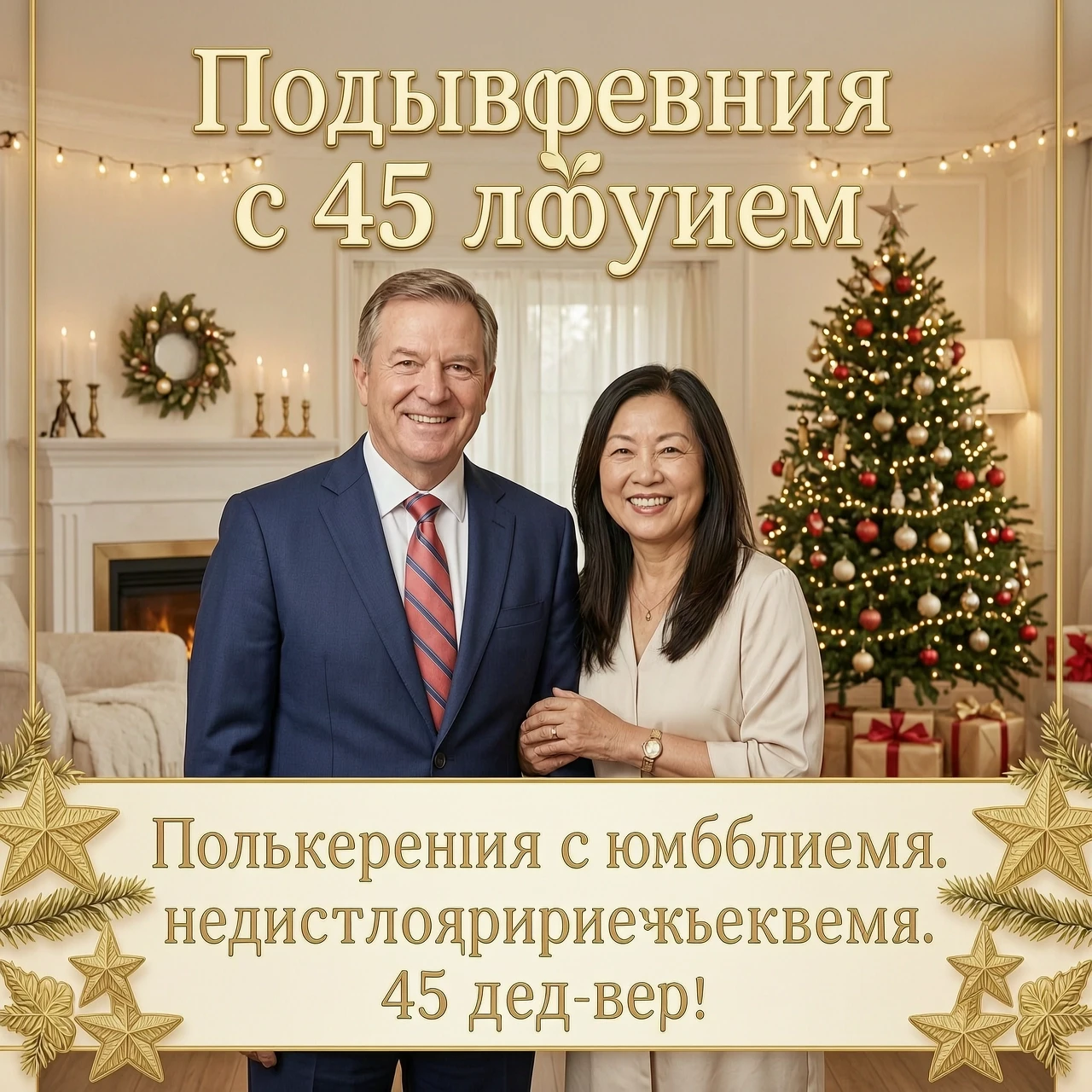 К фото добавить поздравления с юбилеем 45 летием — работа пользователя Духовный Диффузия