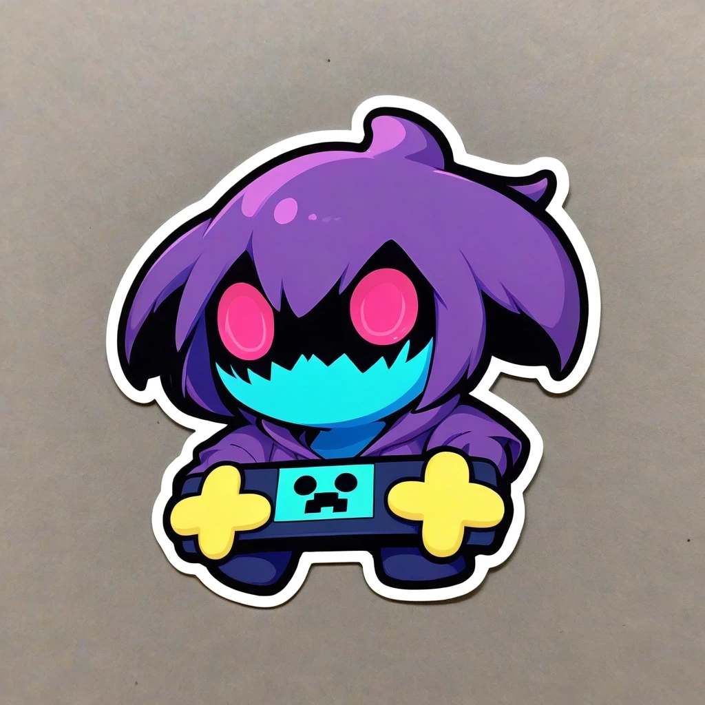 Стикер компьютерная игра deltarune — работа пользователя Фантастическая Лава