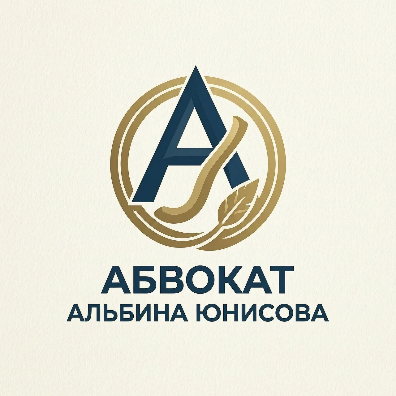 Создай логотип Адвокат Альбина Юнусова — работа пользователя Необыкновенная Диссипация