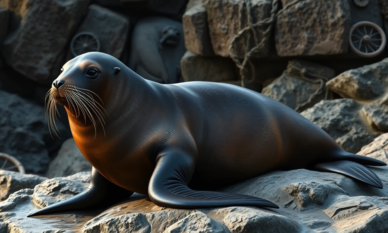 Мне нужно воссоздать японского морского льва (на латинском Zalophus japonicus). Этот японский морской лев, обитавший в Японском море, вымер к 1950-м годам из-за охоты на него и…