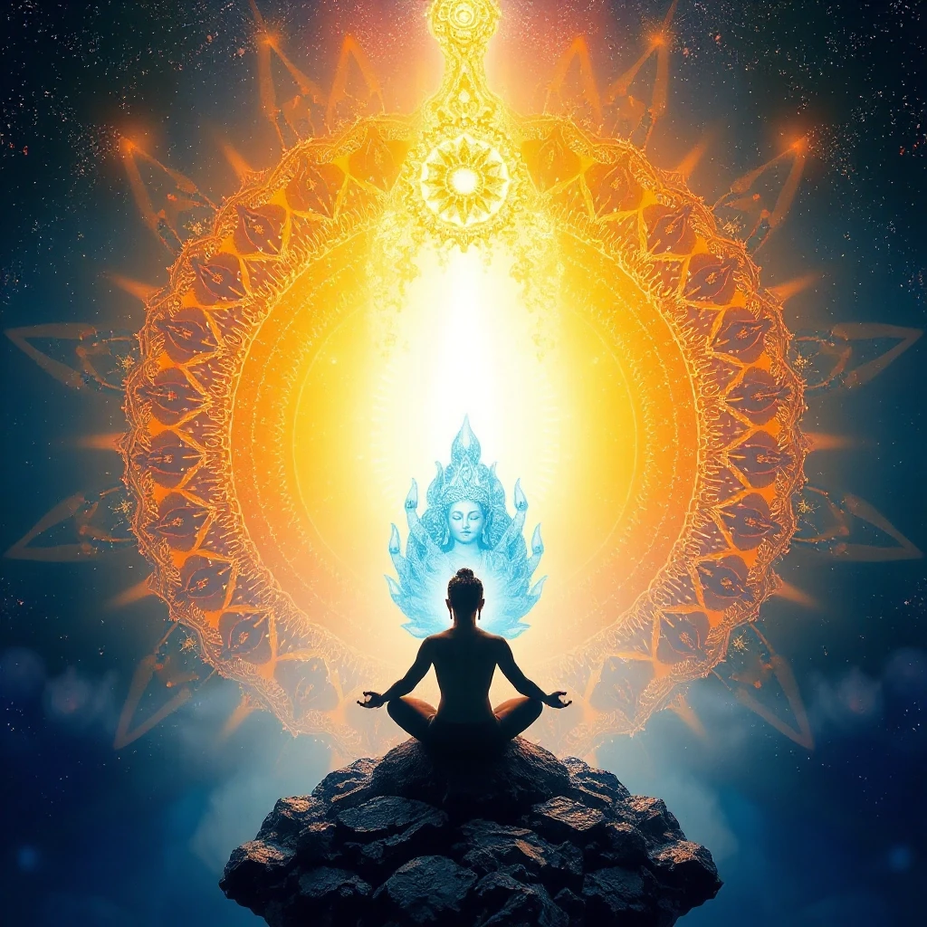 The Power of the Spirit and the Beauty of the Soul - The beauty of the higher realms, deep trance, meditation, balance of energies, peace, deep trance. — работа пользователя…