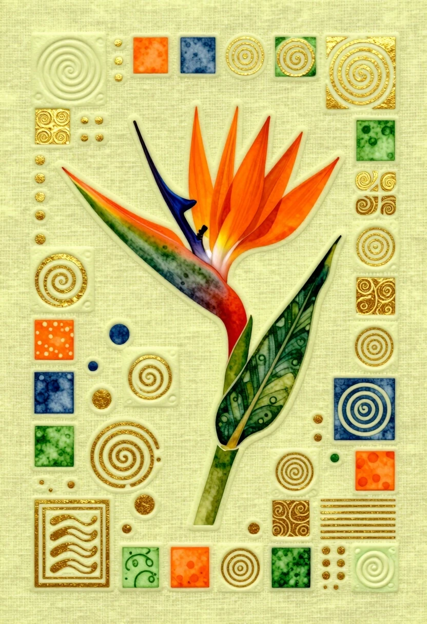 A light yellow-green l... by СветАнаБел | ArtGeneration.me · #9c12af88