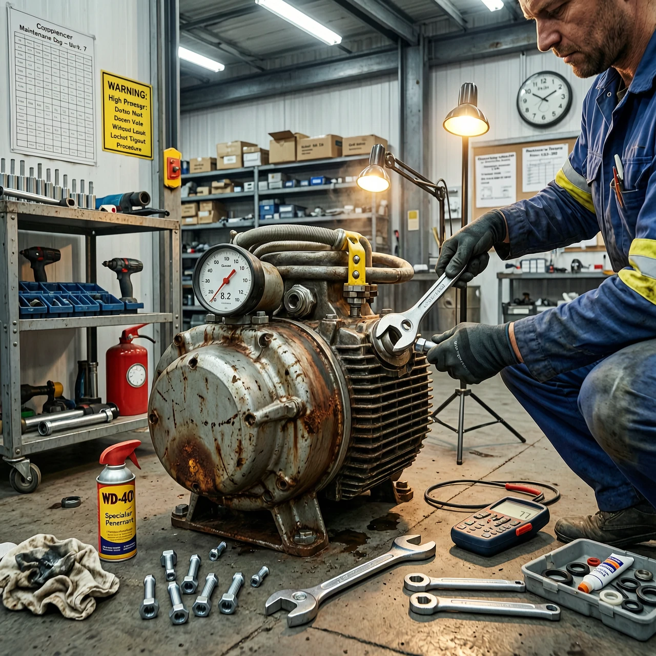 compressor repair — работа пользователя Рассветный Гном