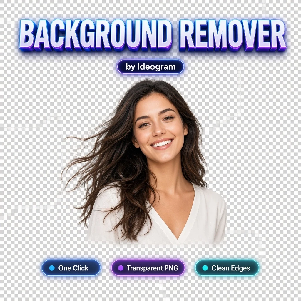Flat 2D square graphic design cover, background fills the whole frame edge to edge, no frame, no border, no mockup. Bold glowing modern 3D typography text "BACKGROUND…
