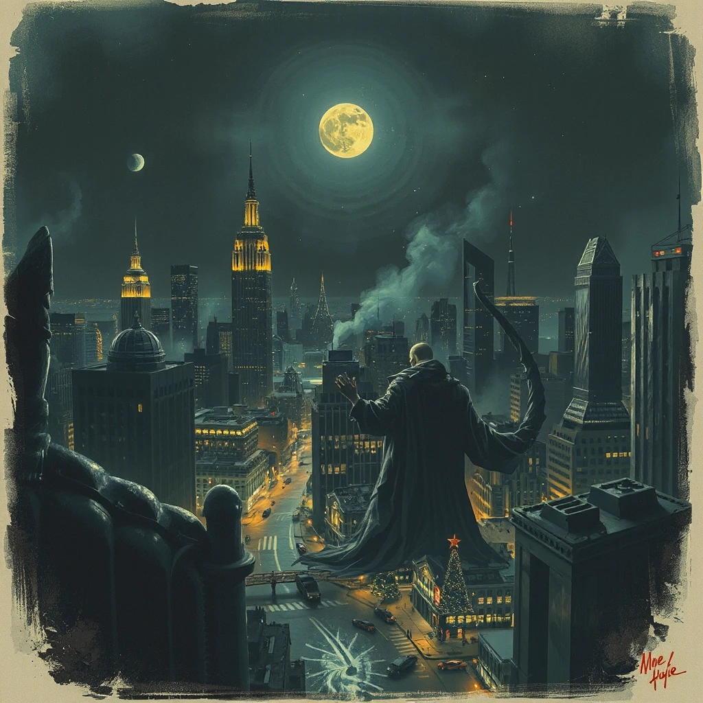 dark city — работа пользователя Могущественная Тьма
