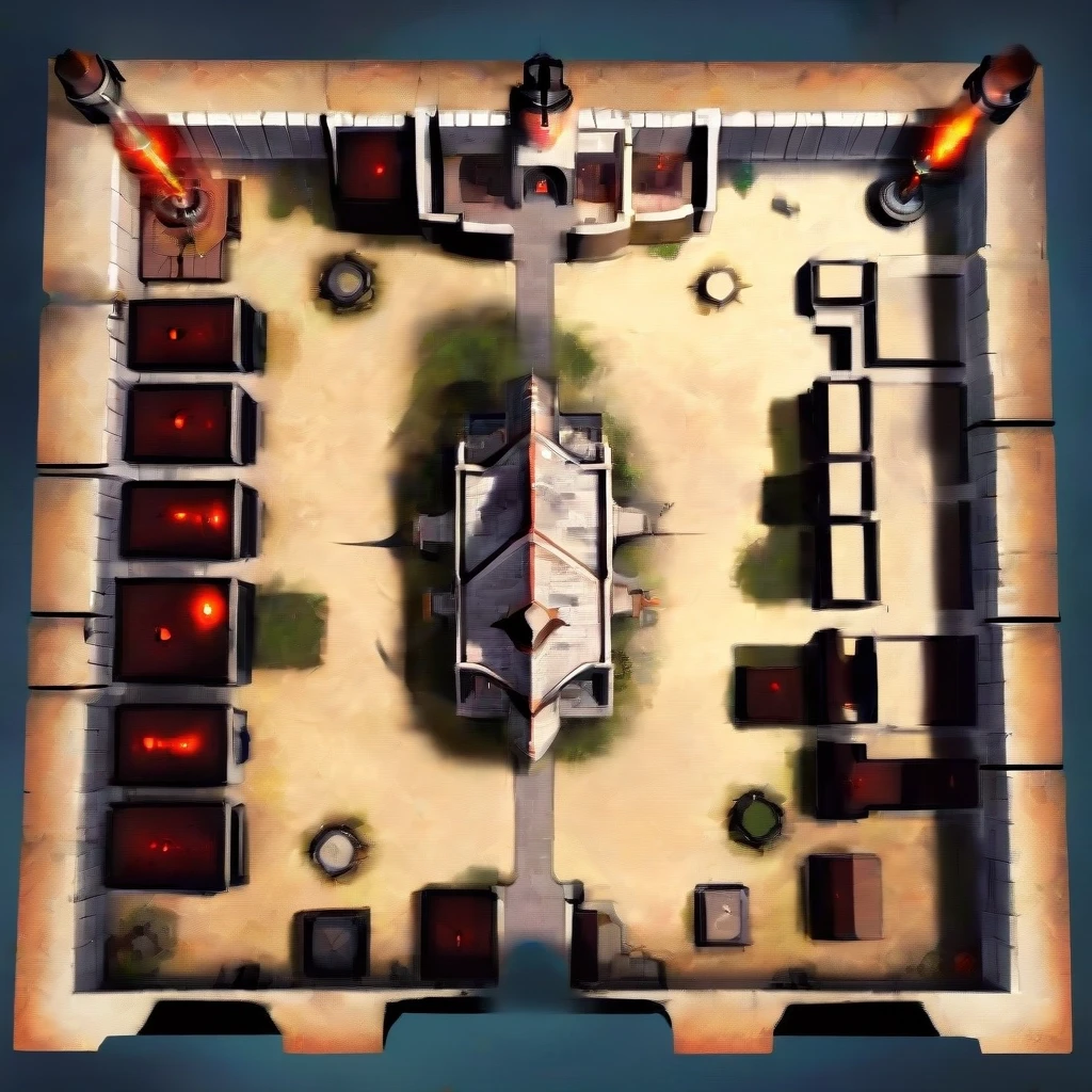 A detailed dark fantasy city map for a tabletop RPG campaign. The city is called Greymoor and is divided into districts. The Upper City is in the north, protected by a high…