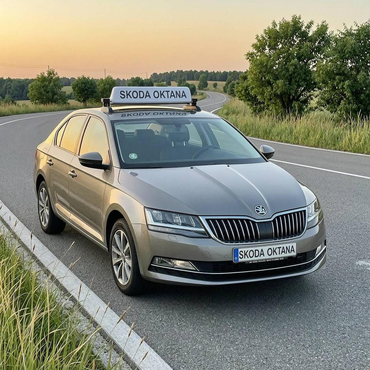 Индивидуальный трансфер на автомобиле Skoda Oktavia — работа пользователя Морской Лазурь