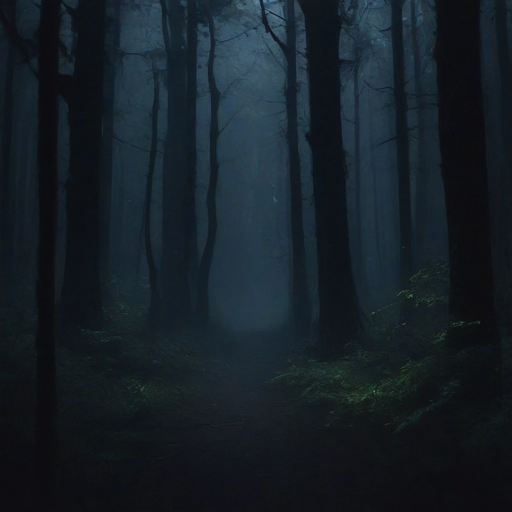dark vilage in the forest — работа пользователя Могущественная Тьма