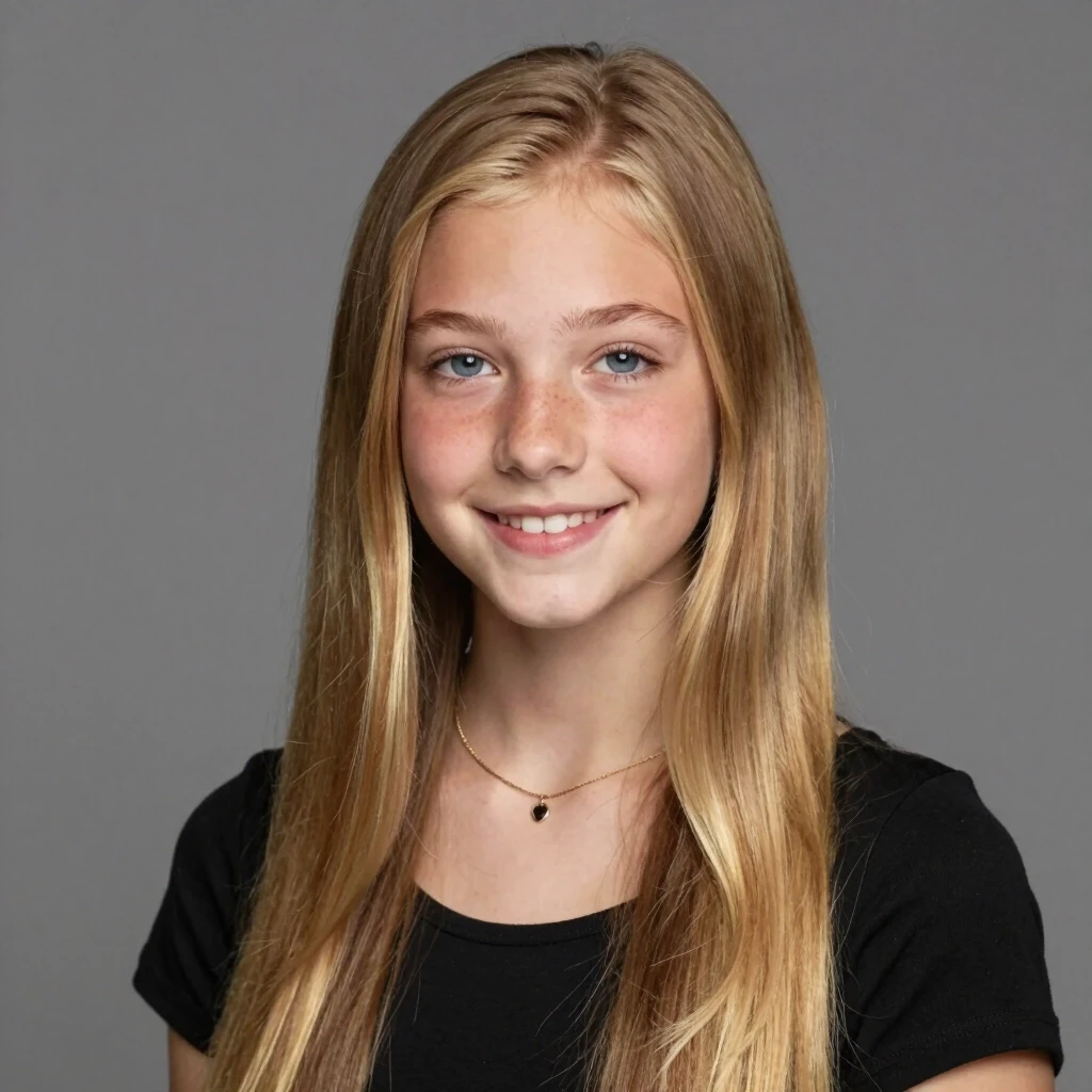 beautiful sixteen-year-old girl with long blonde hair — работа пользователя Энергичная Волна