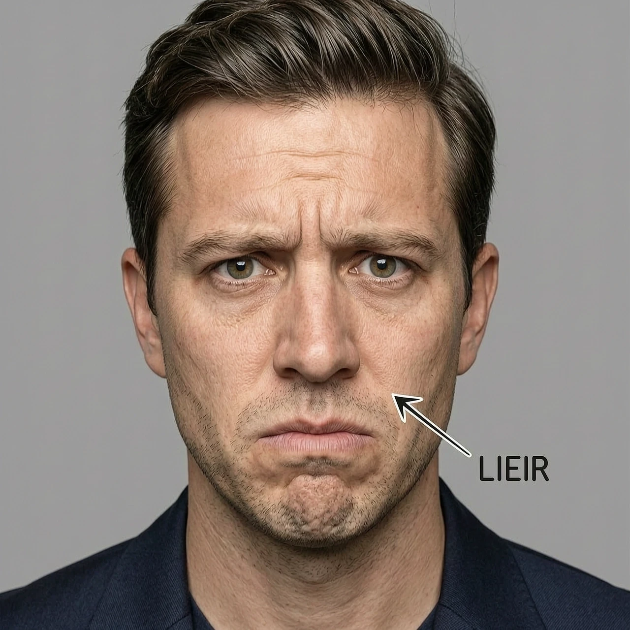 For the next 5 seconds, think about this. What detail on their face should you watch to catch the lie? — работа пользователя Непревзойденная Луна