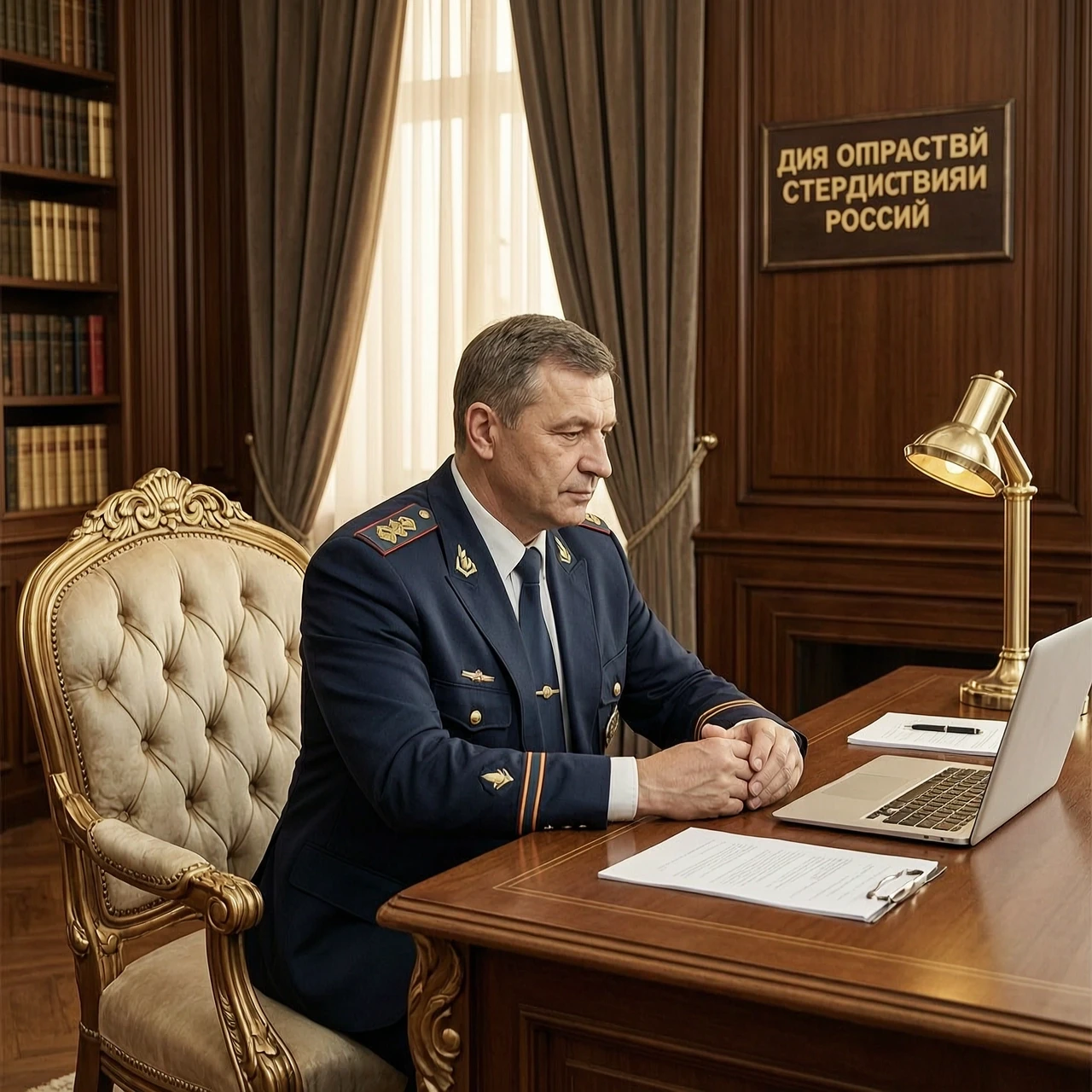 Картинка на тему дня сотрудника органов следствия России (надписей не надо). Фотки должны быть сочными и выглядеть роскошно, дорого, величественно, реалистично. — работа…